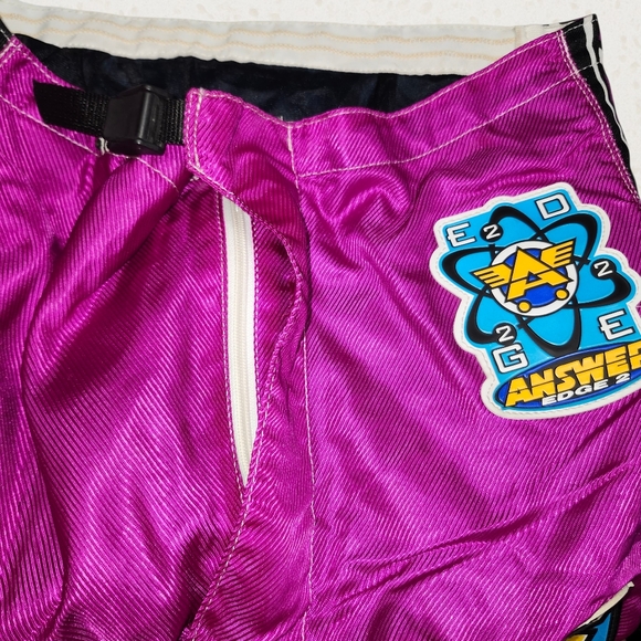 Vintage Answer Racing Pants Motocross Mx FLAWS - Picture 4 of 6